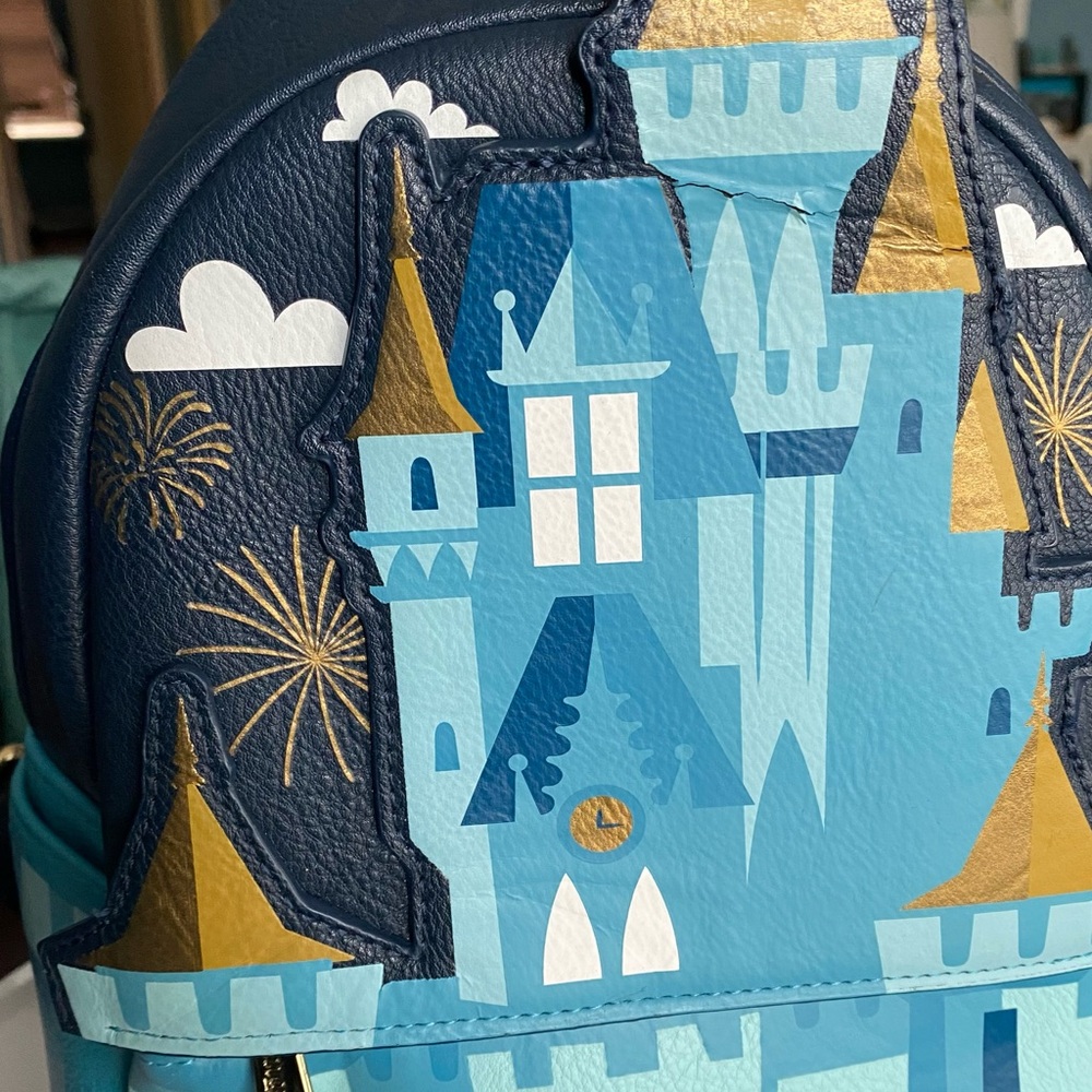 Disney Loungefly Castle Backpack